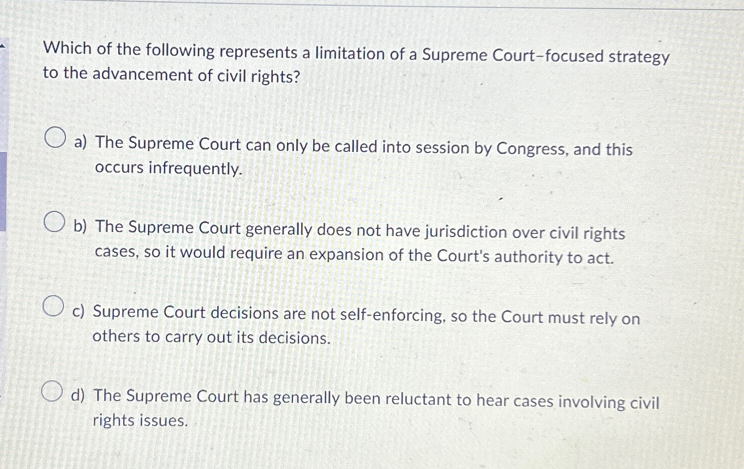 The supreme court only hears cases store that pertain to which of the following