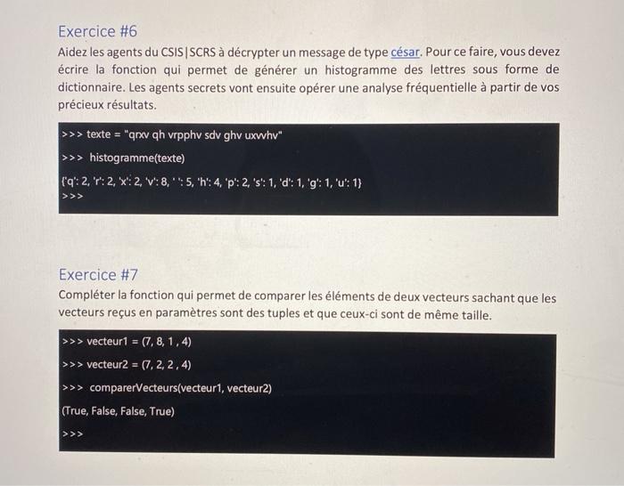 Solved All With Python Exercise 6 Help Csis Csrs Agen Chegg Com