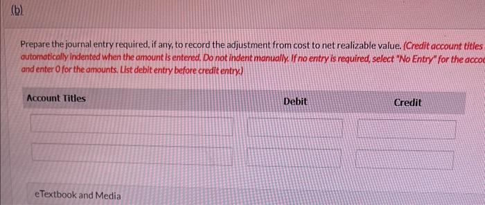 solved-determine-the-lower-of-cost-and-net-realizable-value-chegg