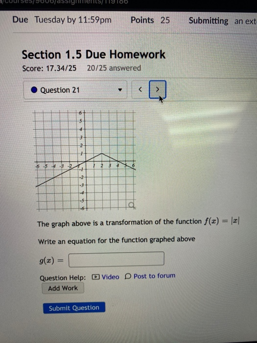 Solved Due Tuesday by 11:59pm Points 25 Submitting an ext | Chegg.com