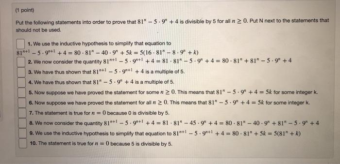 Solved Previous The following is a (wrong) proof by | Chegg.com