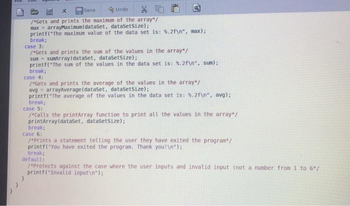 The pictures of code is the correct code for part 1 | Chegg.com