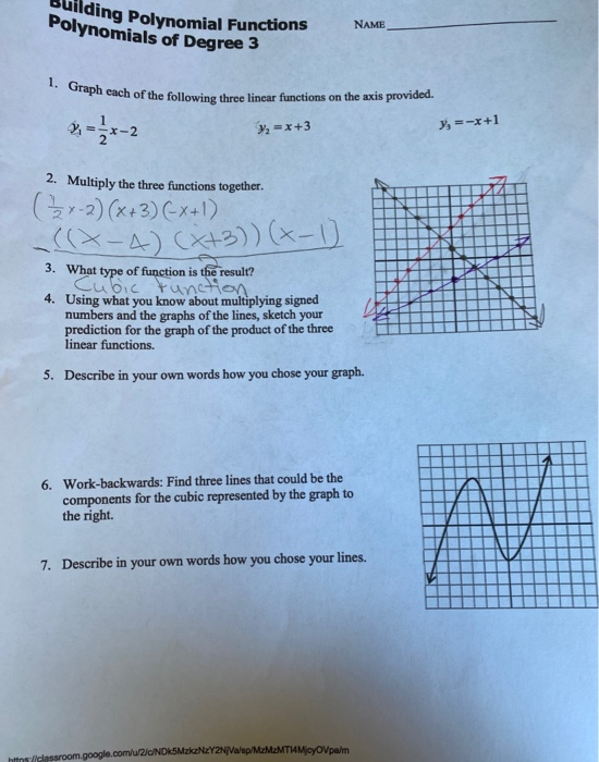 Solved 1 Graph Each Of The Following Three Linear Functions Chegg Com Solved 1 Graph Each Of The Following Three Linear Functions Chegg Com
