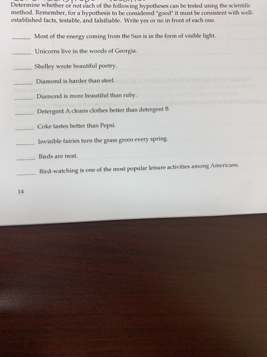 Solved determine whether or not each of the following | Chegg.com