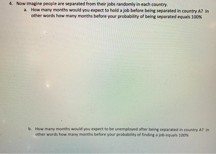 Solved Imagine two countries have the same natural