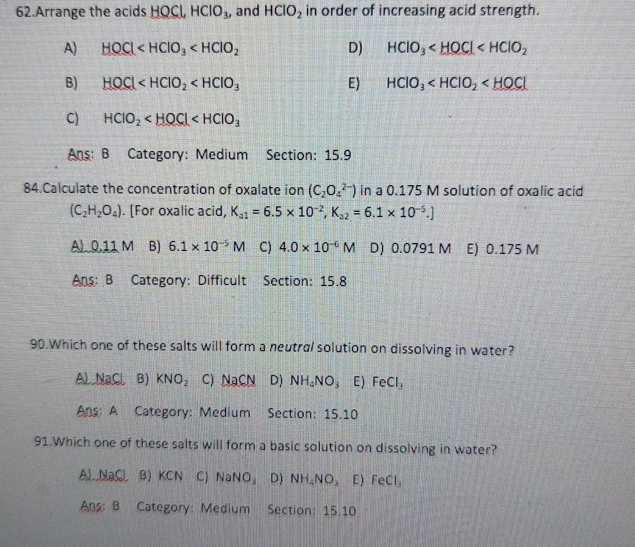 the ph of an aqueous solution is for its oh is