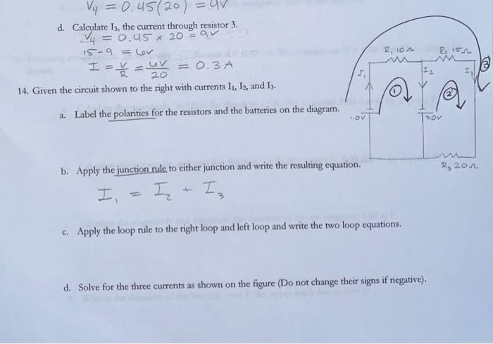 Solved Solve Question 14, Parts B Through D, Using The | Chegg.com