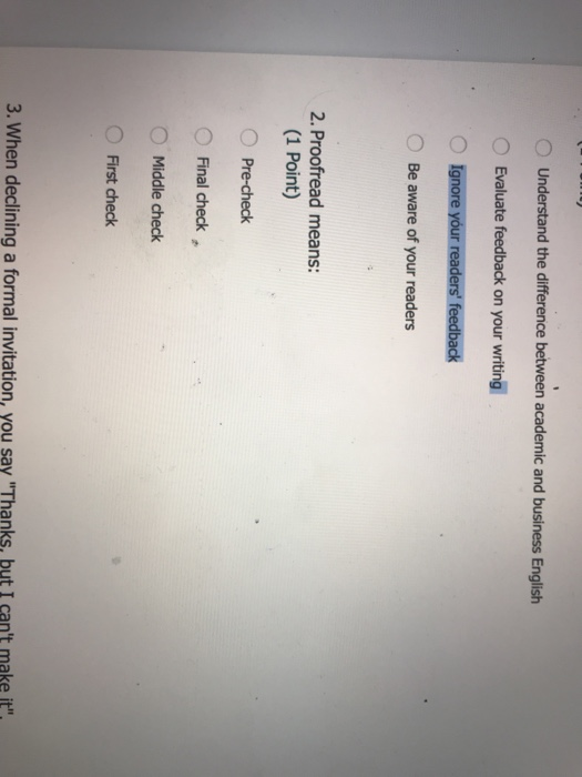 Solved Understand the difference between academic and | Chegg.com