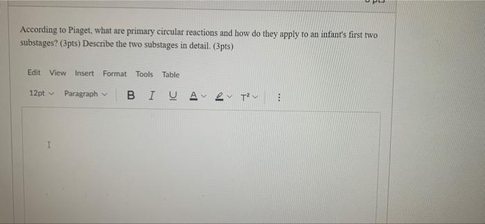 What is clearance primary circular reaction