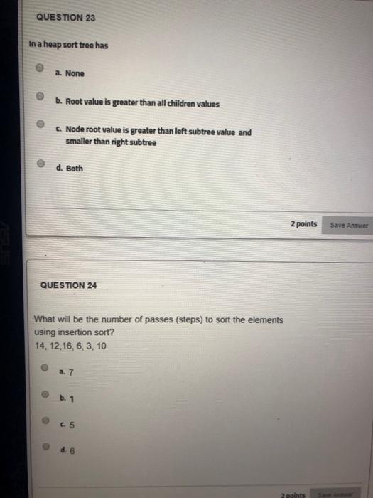 Solved Question Completion Status: QUESTION 1 Consider the | Chegg.com
