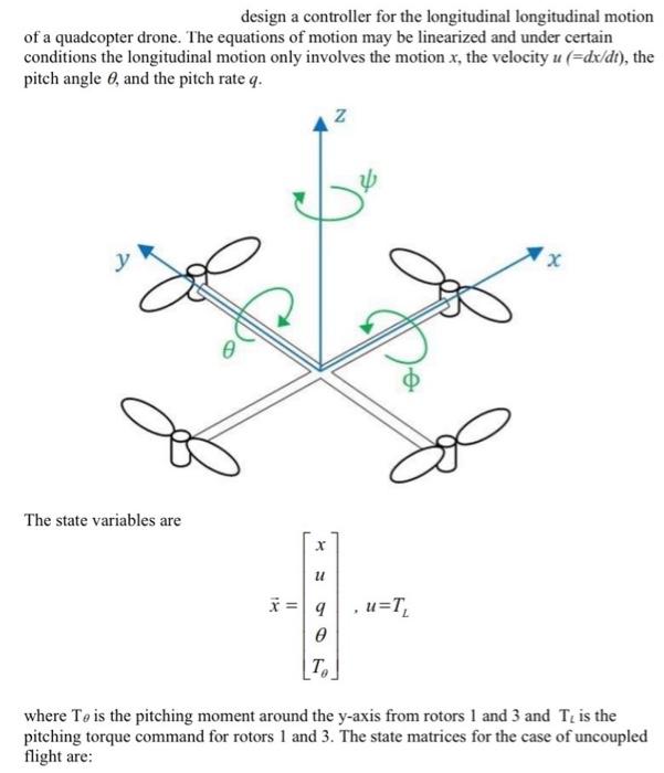 Quadcopter motion 2024