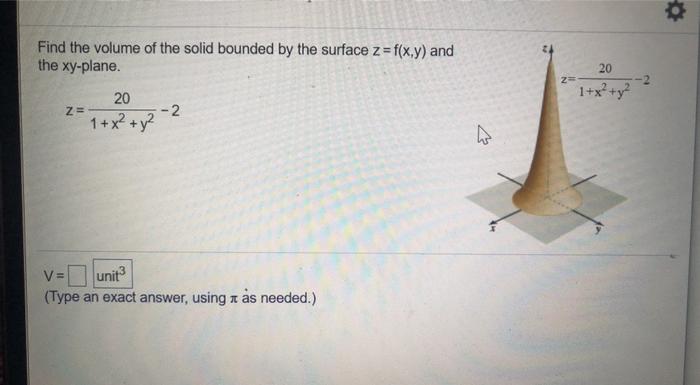 Solved Find the volume of the solid bounded by the surface | Chegg.com