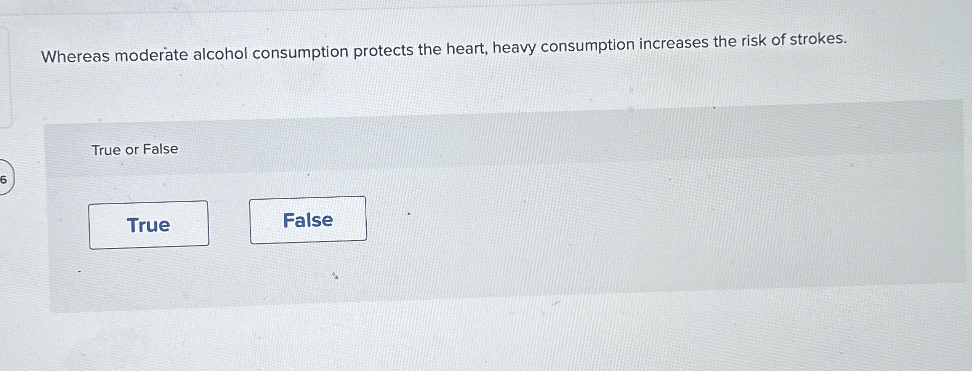 Solved Whereas moderate alcohol consumption protects the | Chegg.com