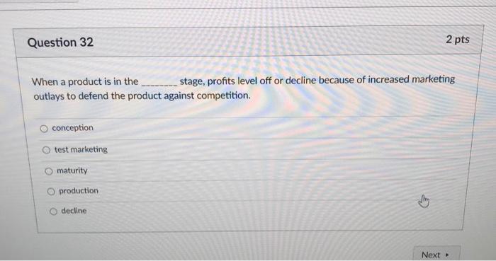 Solved Question 27 Which Of The Following Statements Is Most Chegg