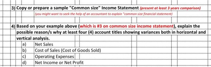Solved 3) Copy or prepare a sample 