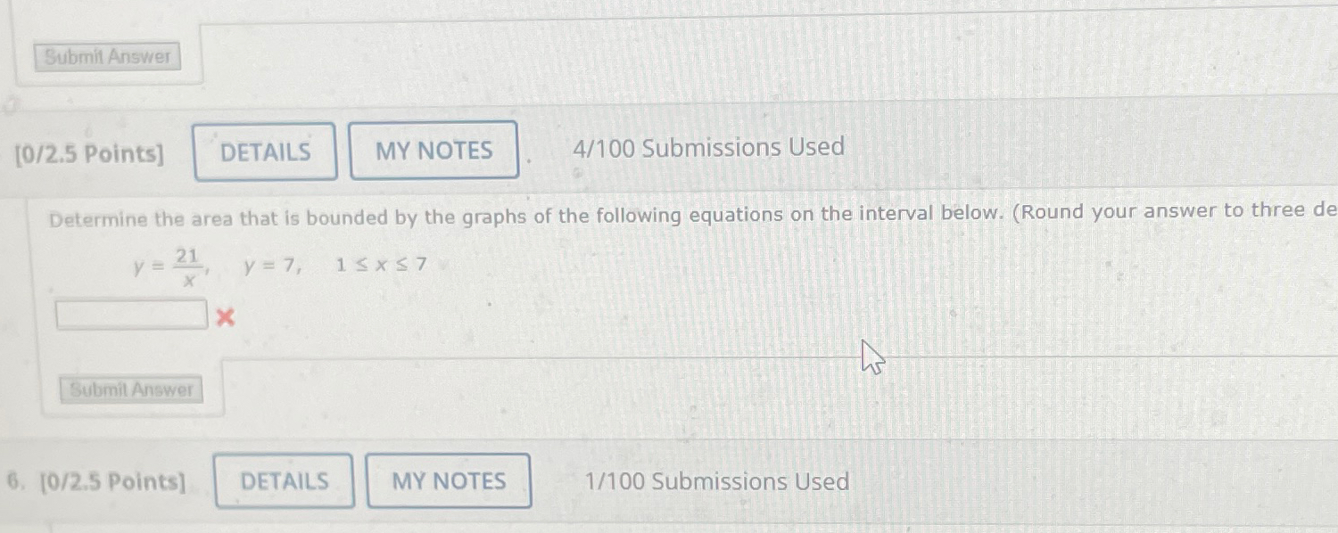 Solved [0/2.5 ﻿Points] 4/100 ﻿Submissions UsedDetermine | Chegg.com