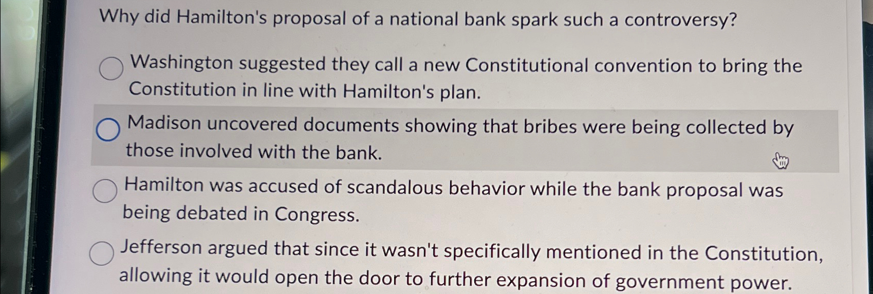 Why did madison and hamilton 2024 call for a constitutional convention