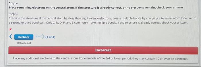 Solved please help with both steps 4 and 5. ive tried it | Chegg.com