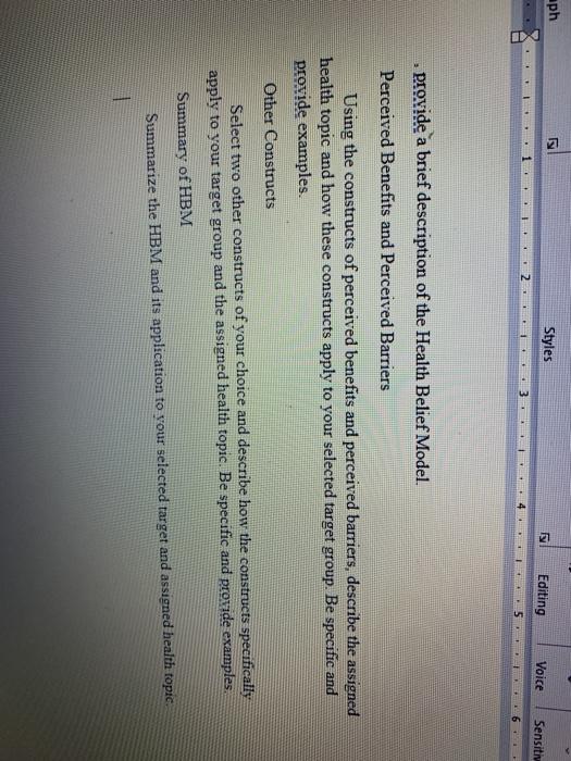 Solved aph Styles Editing Voice Sensitiv 1 2 1 3 5 provide a | Chegg.com