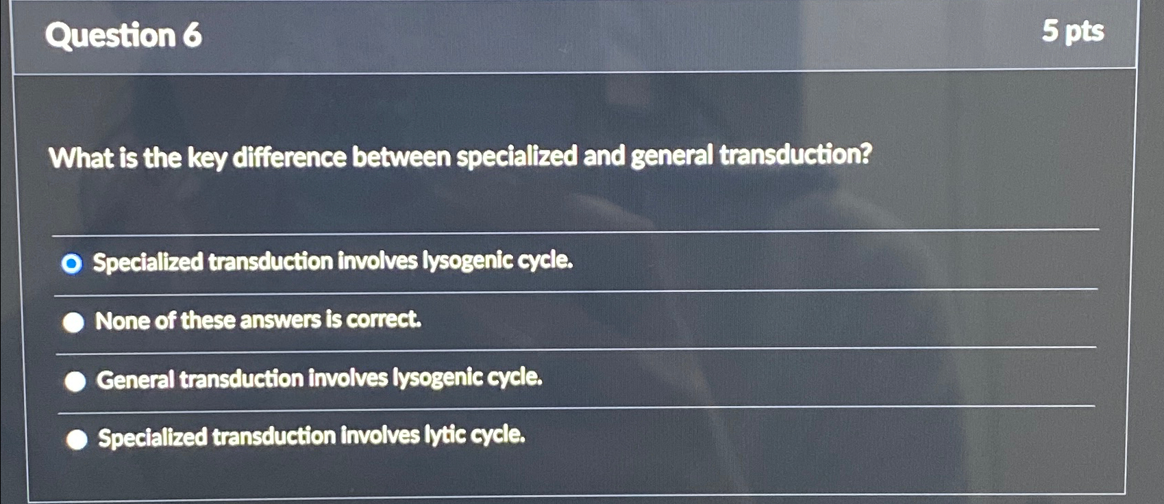 Solved Question 65ptsWhat is the key difference between | Chegg.com