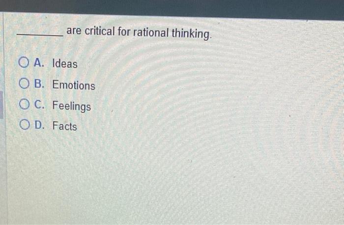 how critical thinking assists rational and objective debate