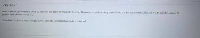 Solved QUESTION Xona, a photocopy company plans to estimate | Chegg.com