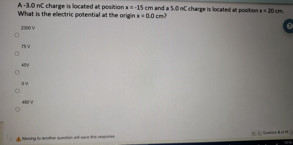 Solved A-3.0 nC charge is located at position x = -15 cm and | Chegg.com