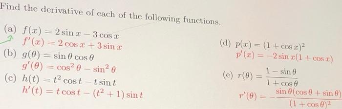 Solved answers are highlighted in red but idk how they got | Chegg.com