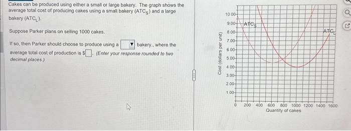Cakes Can Be Produced Using Either A Small Or Large Chegg
