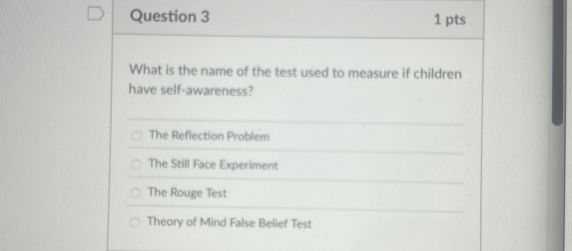 Solved Question 3What is the name of the test used to | Chegg.com