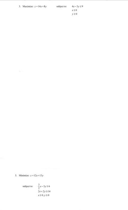 Solved Section 5-3 Linear Programming in Two Dimensions: A | Chegg.com