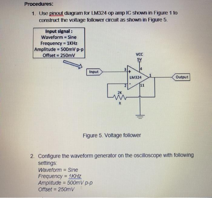 Solved Experiment 4. Voltage Follower In This Experiment, | Chegg.com