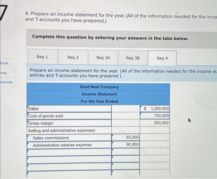 Solved Need help with requirement 3B only and then on | Chegg.com