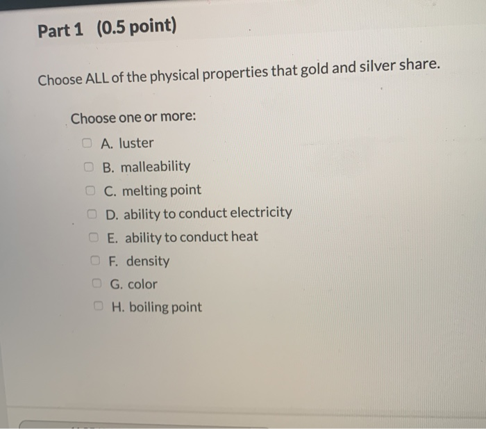 Which to Choose: Gold or Silver? (and does it matter?)