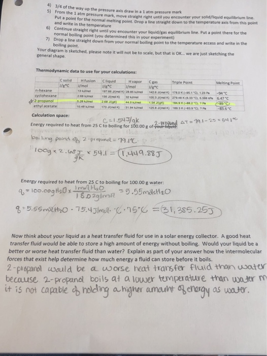 Solved 3/4 of the way up the pressure is winatat pressure | Chegg.com