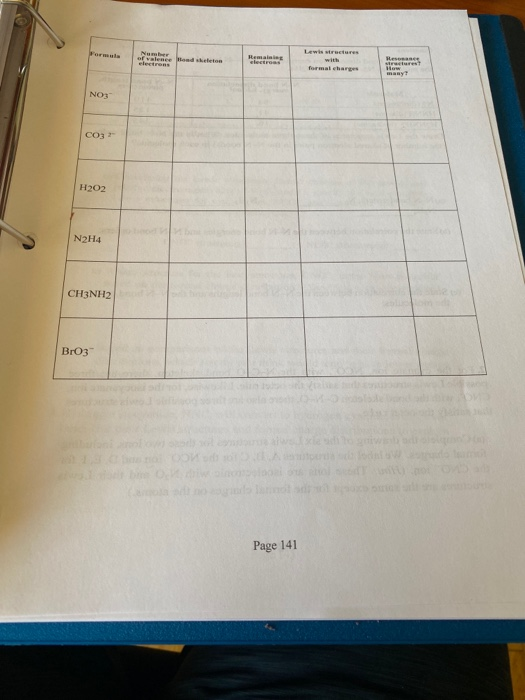 Solved Name Section Date Partners) Exercises Draw the Lewis | Chegg.com