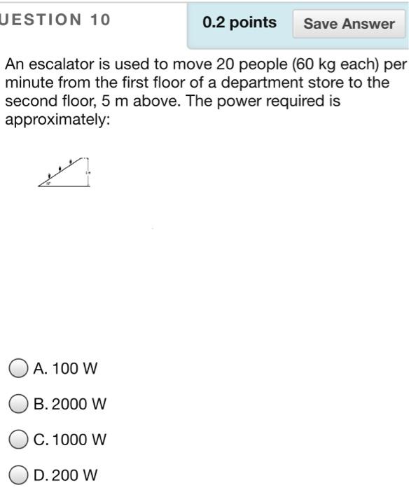 Solved QUESTION 1 0.2 points Save Answer An 8000-N car is | Chegg.com