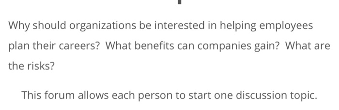 Solved Why should organizations be interested in helping | Chegg.com