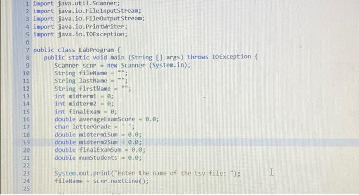 Solved 1 import java.util. Scanner; 2 import | Chegg.com