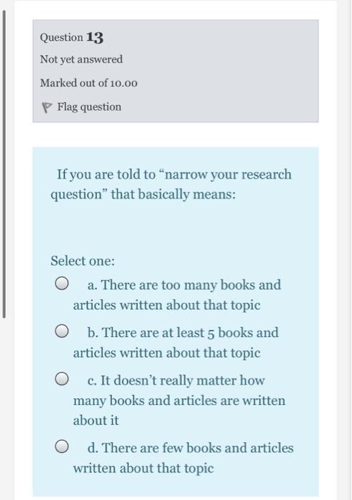 Solved Question 12 Not yet answered Marked out of 10.00 P | Chegg.com
