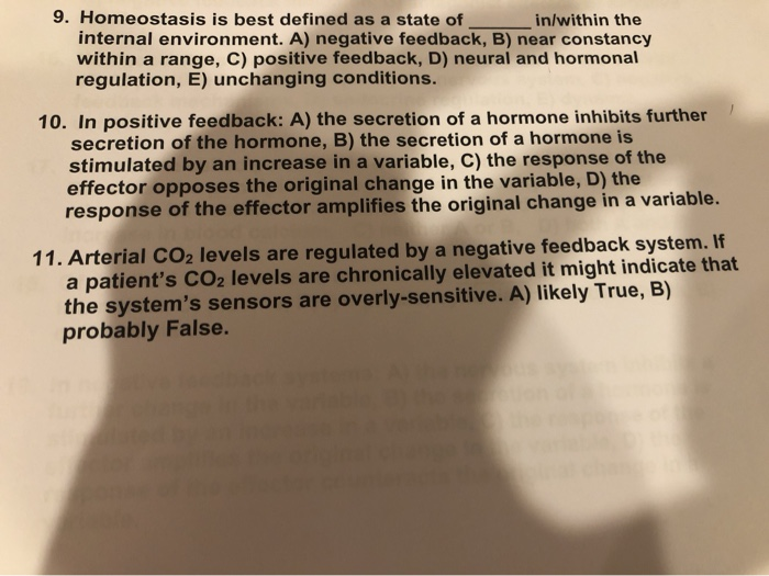 Solved 9. Homeostasis Is Best Defined As A State Of | Chegg.com Solved 9. Homeostasis Is Best Defined As A State Of | Chegg.com
