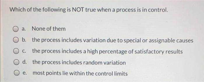 Solved Which of the following is NOT true when a process is | Chegg.com