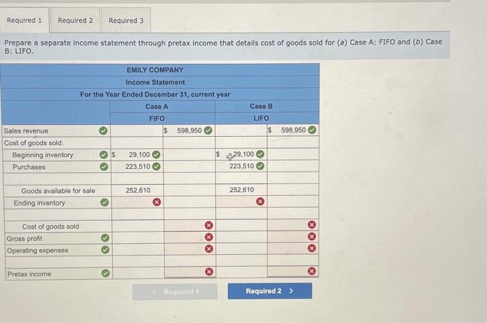 Solved Emily Company uses a periodic inventory system. At | Chegg.com