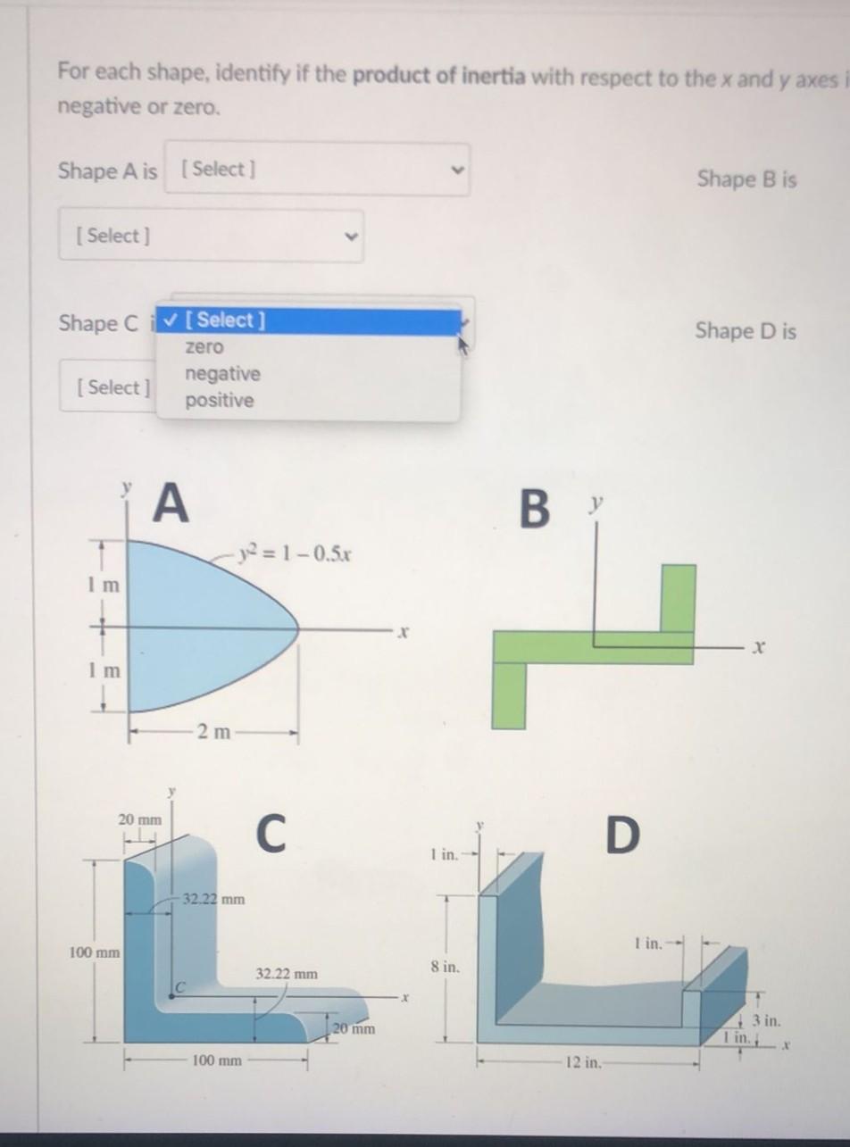 Solved Question 6 8 pts For each shape, identify if the | Chegg.com