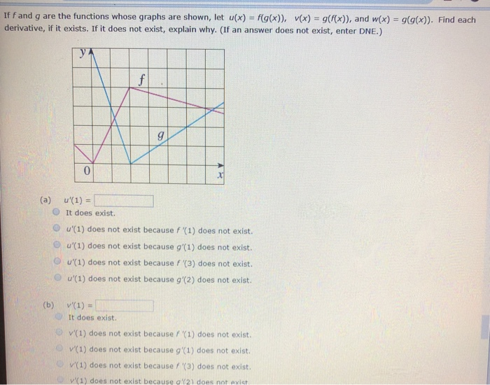 Solved If Fand G Are The Functions Whose Graphs Are Shown Chegg Com