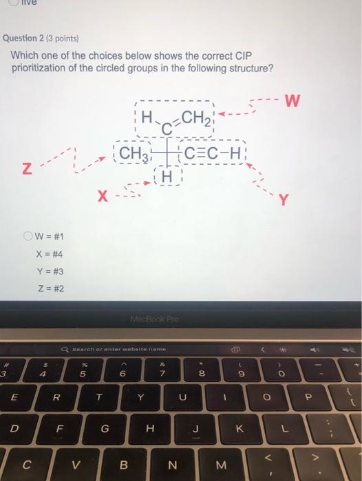 Solved Question 2 (3 points) Which one of the choices below | Chegg.com