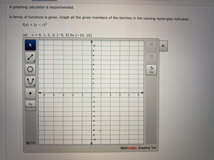 Solved A graphing calculator is recommended. A family of | Chegg.com
