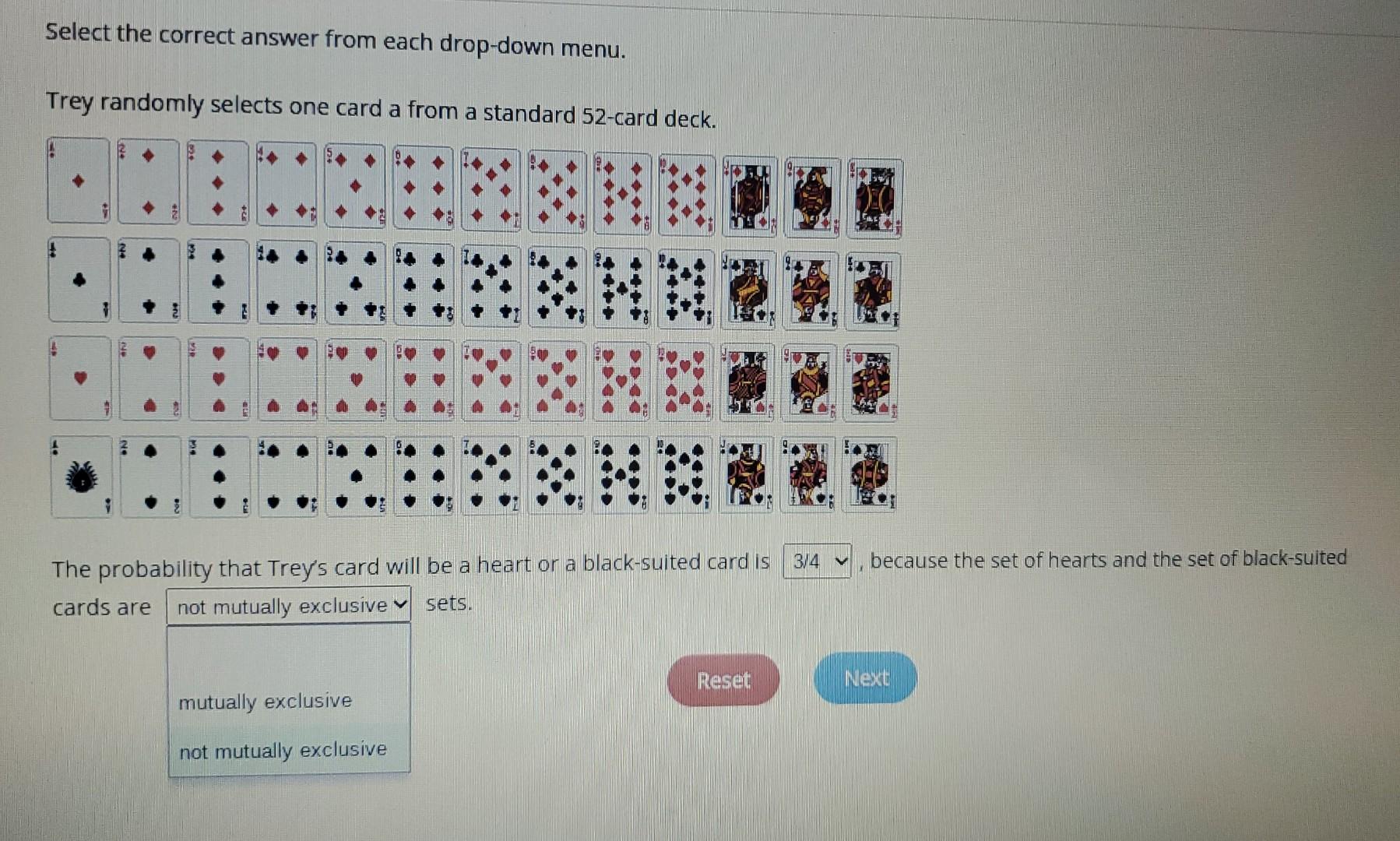 Solved Select the correct answer from each dropdown menu.