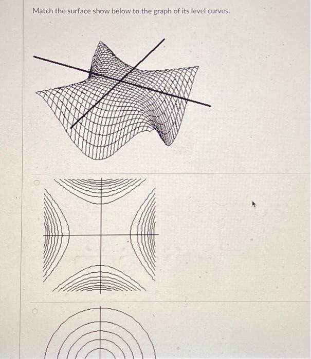 Solved Match the surface show below to the graph of its | Chegg.com