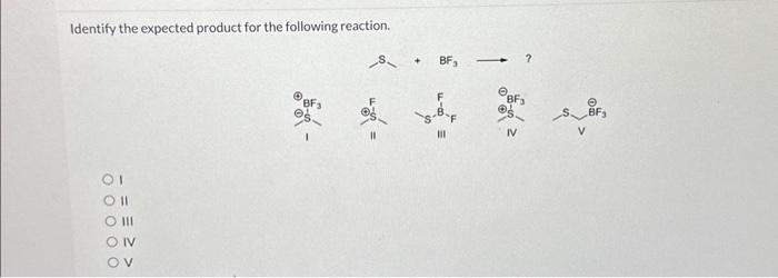 Solved Identify The Expected Product For The Following | Chegg.com